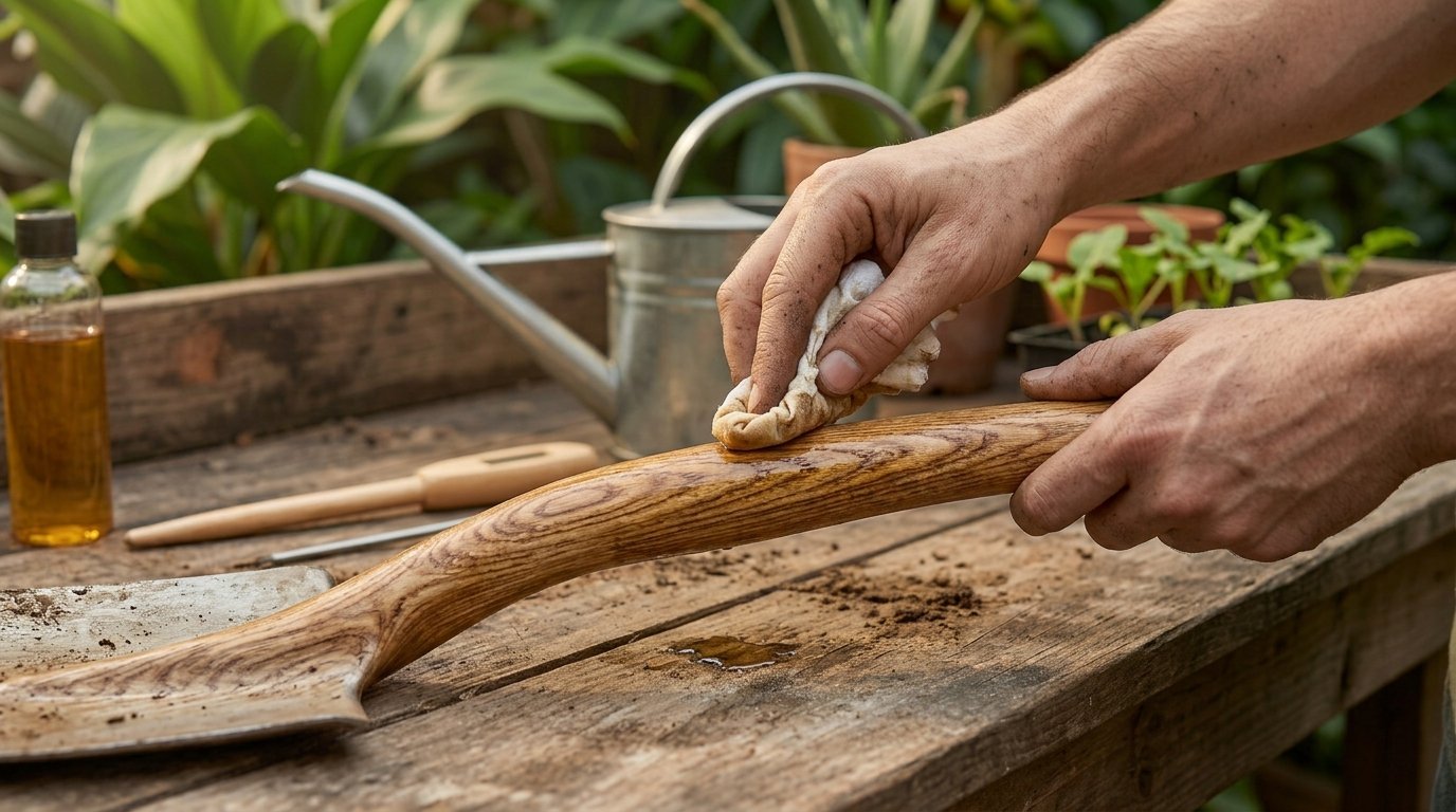 gardening tool cleaning and maintenance