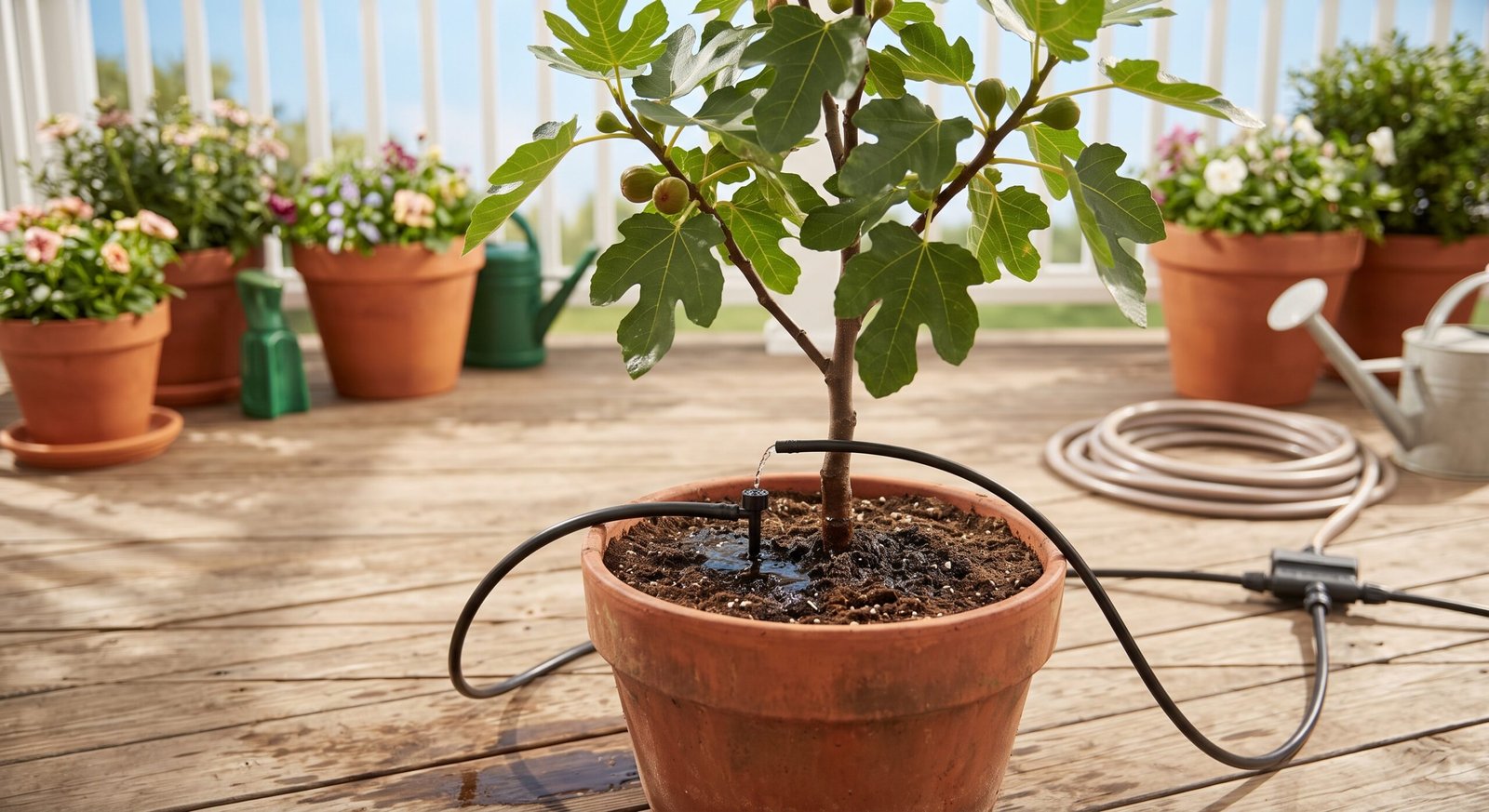 growing fruit plants in containers