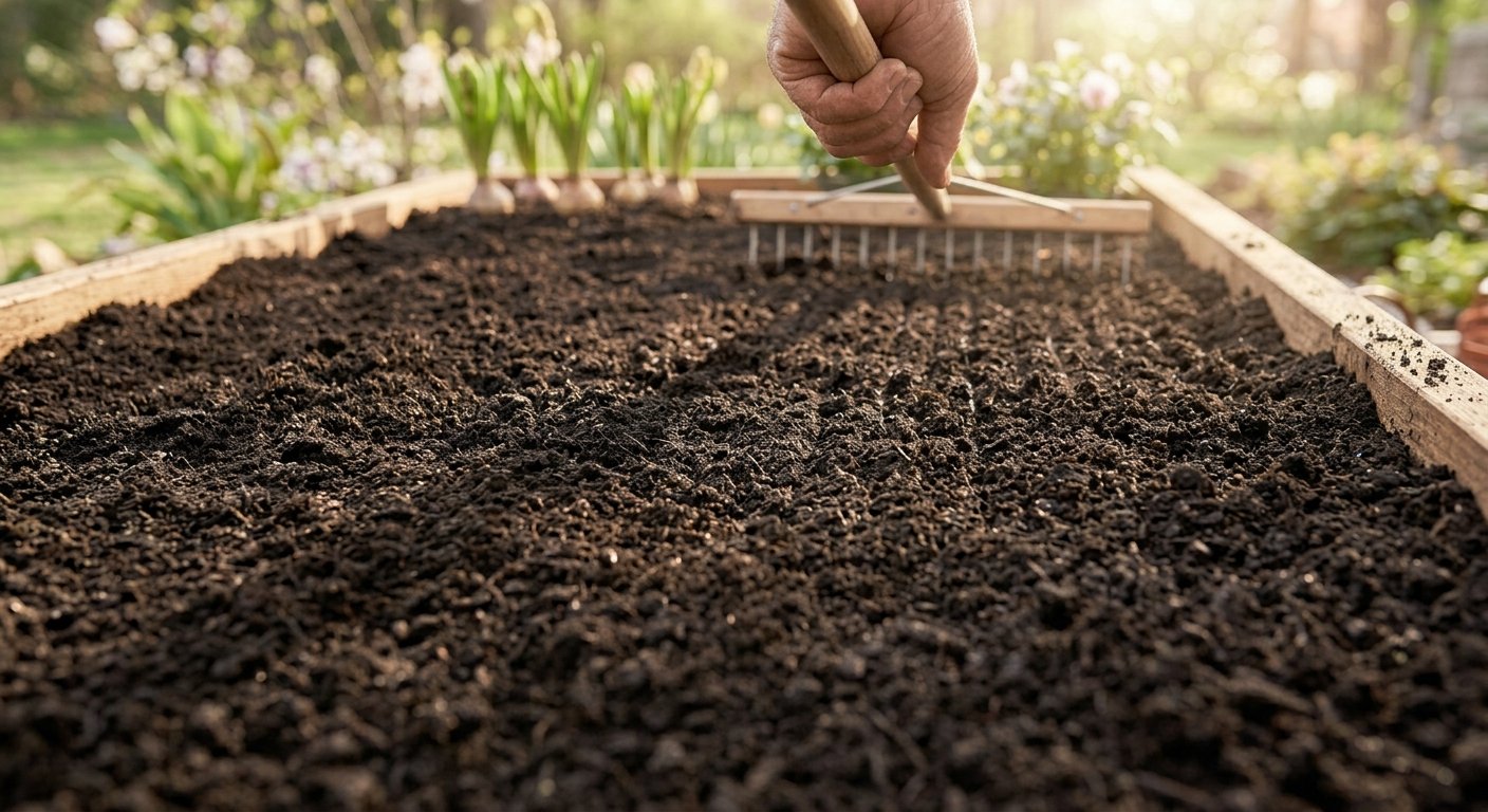 spring garden soil preparation steps