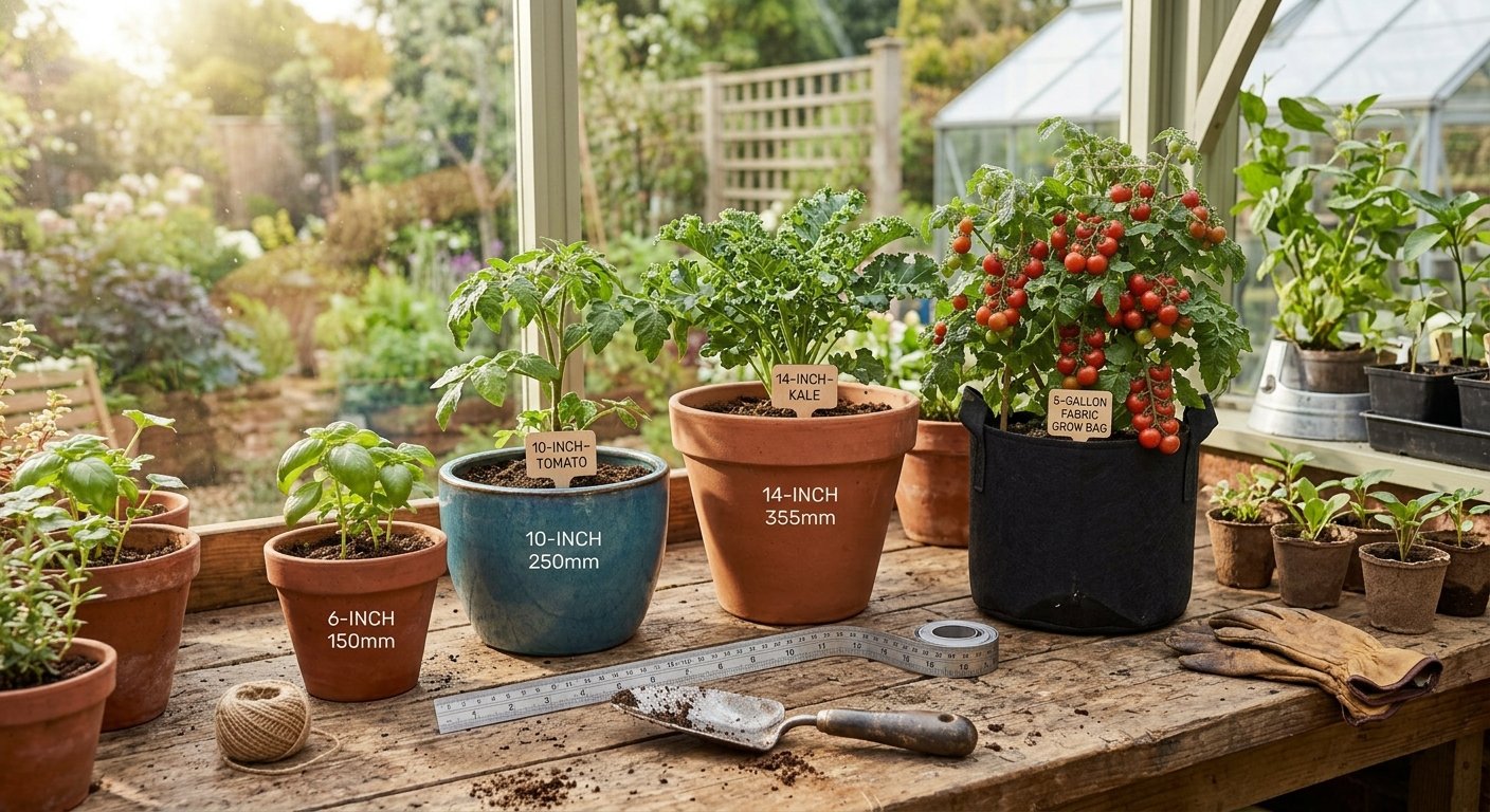 best plant container sizes guide