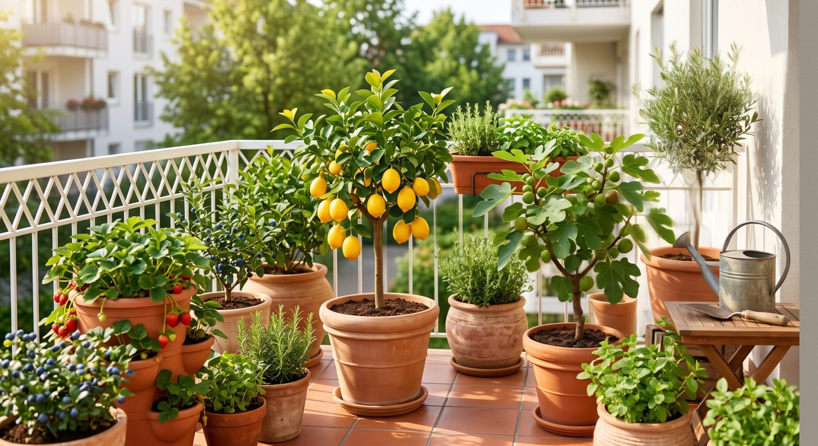 growing fruit plants in containers
