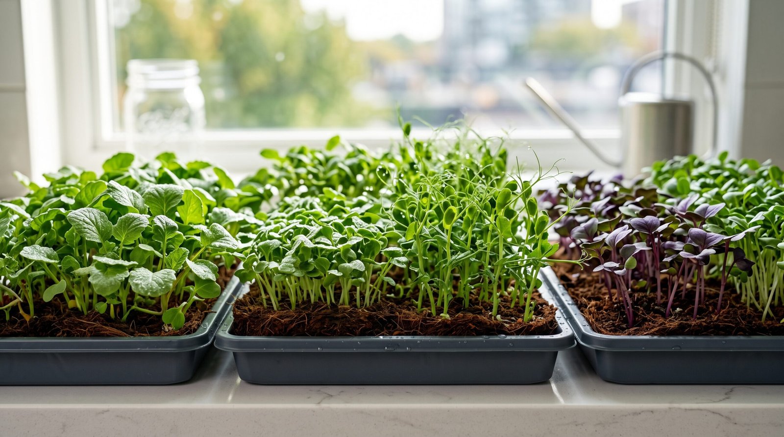 how to grow microgreens indoors