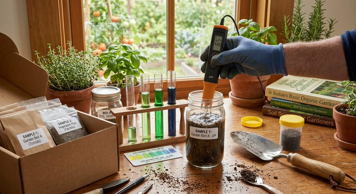 how to test soil for garden