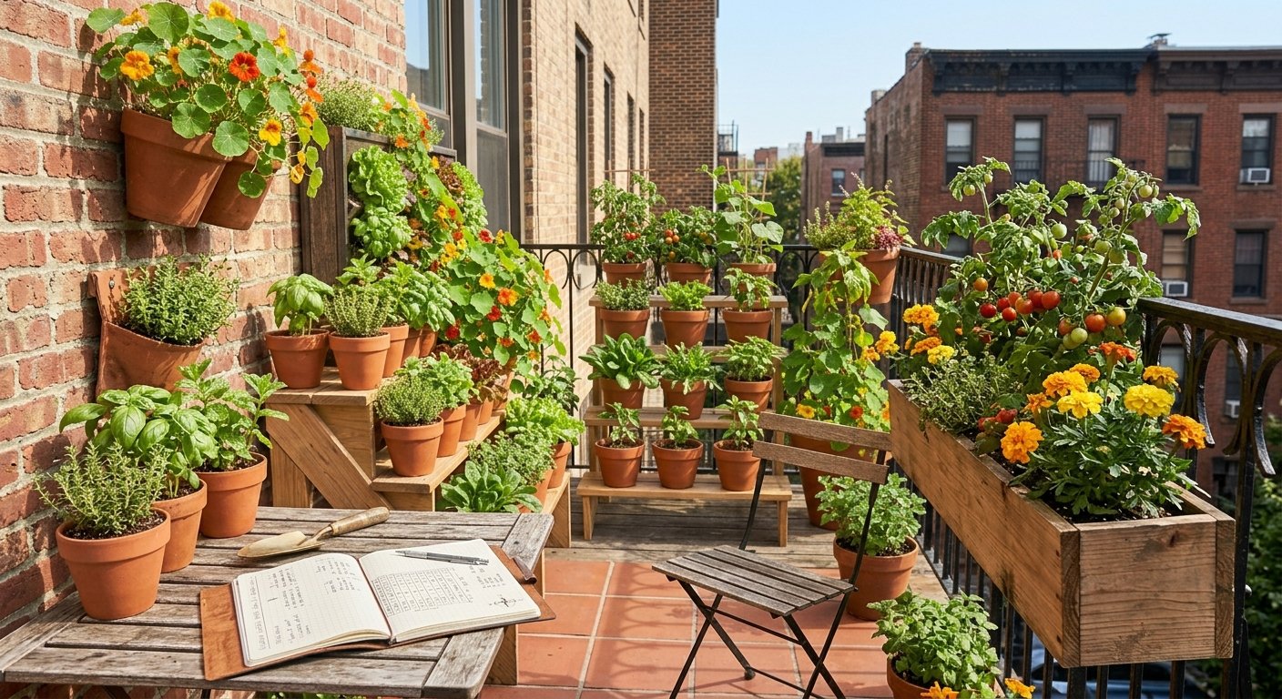 small space garden planning